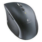 Logitech Marathon M705 Wireless Mouse, RF Wireless, 1000 DPI, Charcoal