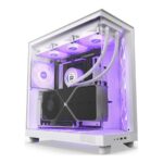 NZXT PC case H6 Flow RGB white