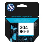 HP 304 must tindikassett Cartridge