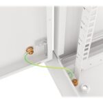 LANBERG Wall mount 19in 12U 600x600 grey