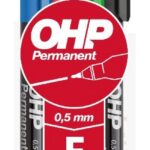 Kilemarker permanentne OHP ICO F 0,5mm 4 värvi komplekt