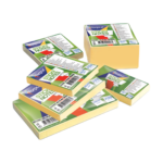 Märkmekuup 76x76mm FORPUS Sticky Notes kollane 400 lehte