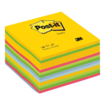 Märkmekuup 76x76mm POST-IT 2030U Ultra värvid 450 lehte