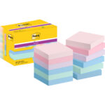 Märkmepaber 47x47mm POST-IT 62212SOU Soulful 12x90 lehte