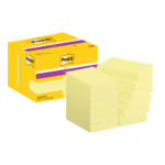 Märkmepaber 51x76mm POST-IT kanaari kollane 12x100 lehte