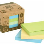 Märkmepaber VICTORIA 75x75mm pastelsed toonid 6x100 lehte