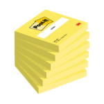 Märkmepaber 76x76mm POST-IT 654 neoonkollane 100 lehte