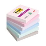 Märkmepaber 76x76mm POST-IT 654 Soulful 6x90 lehte