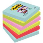 Märkmepaber 76x76mm POST-IT 654 SS Cosmic 6x90 lehte