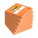 Märkmepaber 76x76mm POST-IT Super Sticky 654 neoonoranž 100 lehte