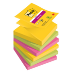 Märkmepaber 76x76mm POST-IT Z-notes R330 SS Carnival 6x90 lehte