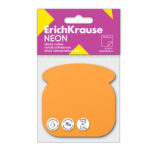 Märkmepaber 75х75mm ERICH KRAUSE Neon oranž 50l pakis
