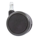Toolirattad, 5tk komplektis, D65mm, piduriga, must, tihvt 11mm, universaalne, kumm