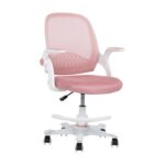 Laste töötool EMMY jalatoega 59x57xH87-99cm, roosa