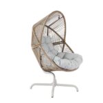 Puhketool DORIAN pöörlev 89x95xH154cm, helepruun