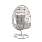 Puhketool CASSIA pöörlev 85x85xH151cm, beež