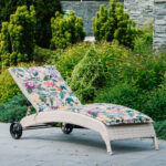 Lamamistool WICKER 73x196xH99cm, beeþ