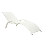 Lamamistool MERIDIAN 70x175xH28/70cm, valge