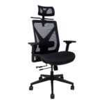 Arvutitool/kontoritool MIKE 64x65xH110-120cm, must
