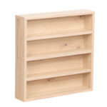 Riiul LESTER 48x10xH47,5cm, hele melamiin