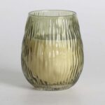 Lõhnaküünal klaasis NATURE GREEN H10,8cm, Tranquil Summer