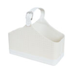 Ajalehekorv WILMA 37,5x17,5x27cm, valge