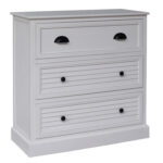 Kummut MELDON 80x35xH80cm, valge