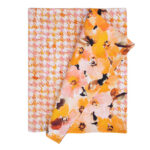 Linik CASILDA 50x136cm, lilled, 100% puuvill, kangas 363