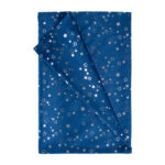 Linik GLORY 2, 45x116cm, tähed sinisel sametisel kangal, 100% polüester, kangas 569
