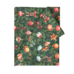 Laudlina CHRISTMAS NEW 136x220cm, jõuluehted kuusel, 50% polüester, 50% puuvill, kangas 573