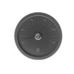 Sauna termomeeter RENTO BLACK, D15x2cm, must