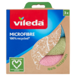 Mikrokiudlappide komplekt VILEDA värvilised 3tk/pk