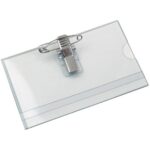 Nimesildihoidja haaknõelaga 60x90mm plastikust