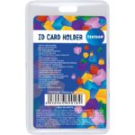 Nimesildihoidja CENTRUM 60x103 mm vertikaalne