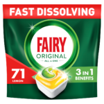 Nõudepesumasina kapslid FAIRY Ai1 Lemon 71tk