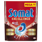 Nõudepesumasina kapslid SOMAT Excellence 4in1 50tk