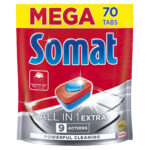 Nõudepesumasina tabletid SOMAT All-in-One Extra 75tk
