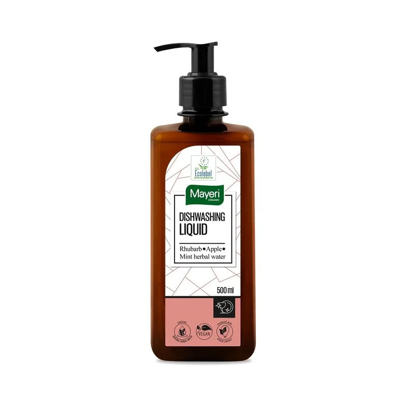 noudepesuvahend_mayeri_organic_rabarber_oun_500ml-1 Nõudepesuvahend MAYERI Organic Rabarber & Õun 500ml - Image 1