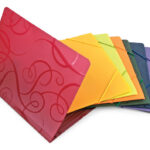 Plastmapp kummiga FORPUS Barocco A4 sinine