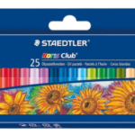 õlipastellid STAEDTLER Noris 25 värvi
