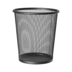 Paberikorv 12L metallist must FOROFIS