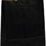 Paberkott, lameda musta sangaga, 320x140x420 mm, 80 gsm, must/pruun jõupaber