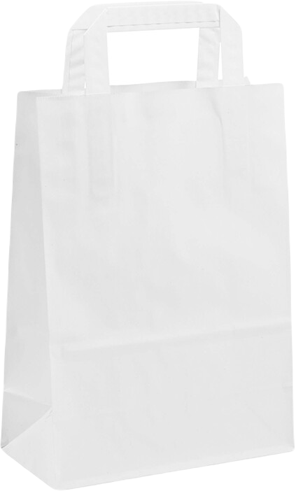 paberkott_lameda_sangaga_valgest_joupaberist_1_4-5 Paberkott lameda sangaga 180x80x220mm, 70g valge jõupaber - Image 1