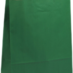 Paberkott paberpaelsangaga 190x80x210 mm, 80 gsm, rohelisest jõupaberist