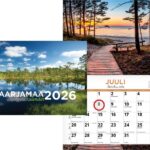 Seinakalender Maarjamaa 297x420mm, klamberköide 00324