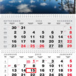 Seinakalender TRIO MAXI nr.1 00370/40521