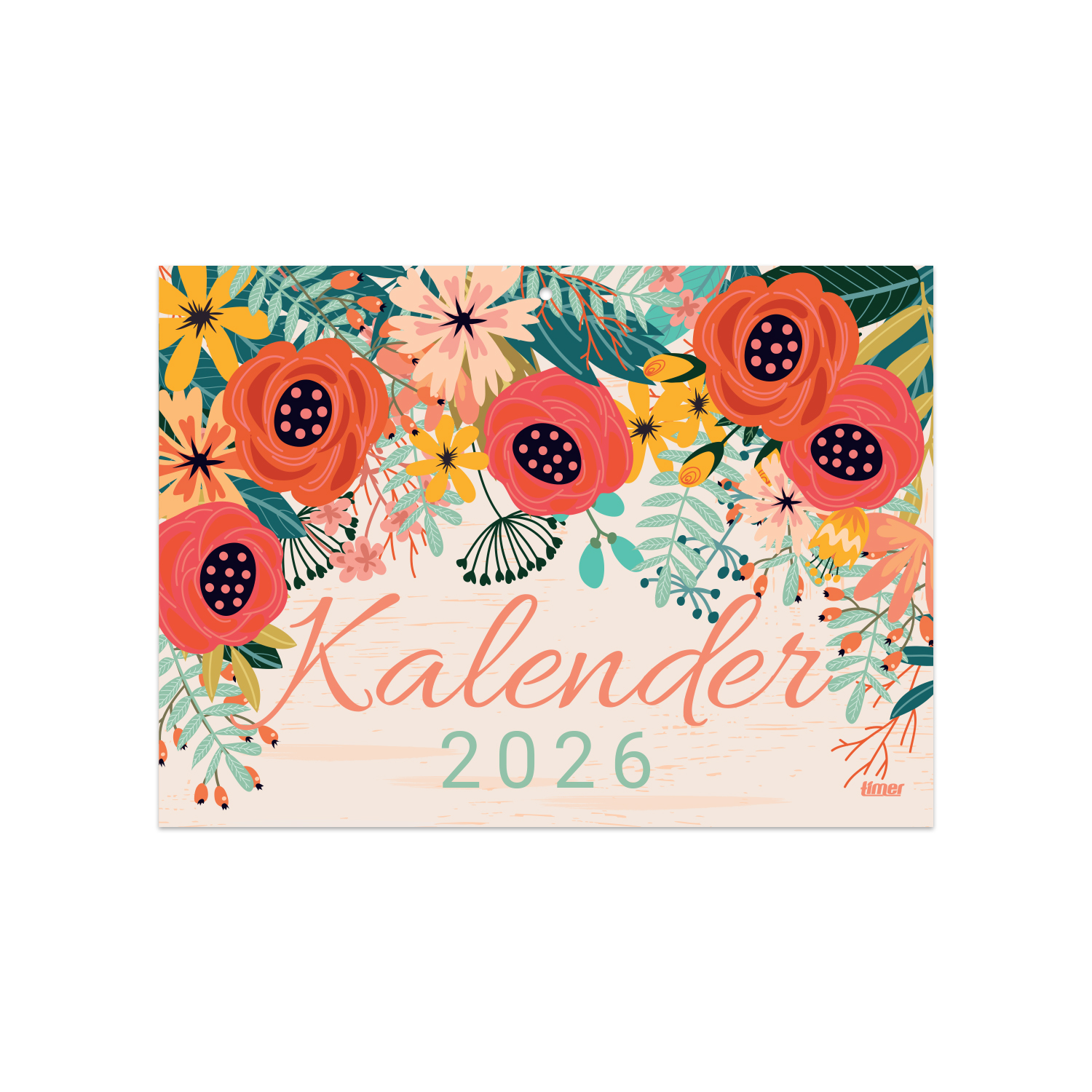 LIT_AroundTheWorld_2026 Seinakalender Color A4 2911001000 - Image 1