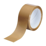 Pakketeip paberteip 50mm x 50m pruun