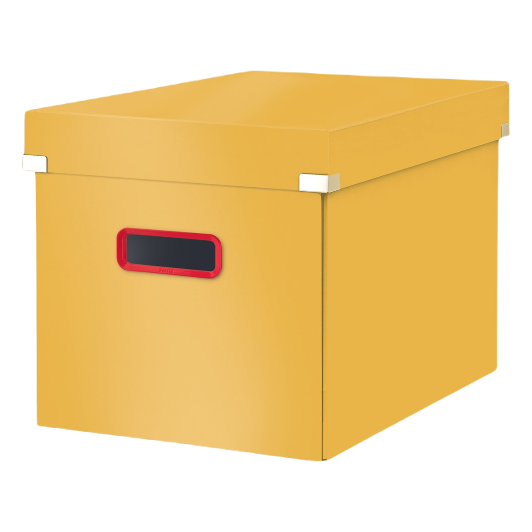 pappkast_kaanega_320x310x360mm_leitz_cosy_click_store_kollane_1_0-1 Pappkast kaanega 320x310x360mm LEITZ Cosy Click & Store kollane - Image 1