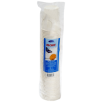 Kohvitops sangaga 175ml SMILE kartongist valge 50tk